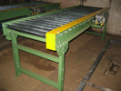 Chain driven roller conveyor